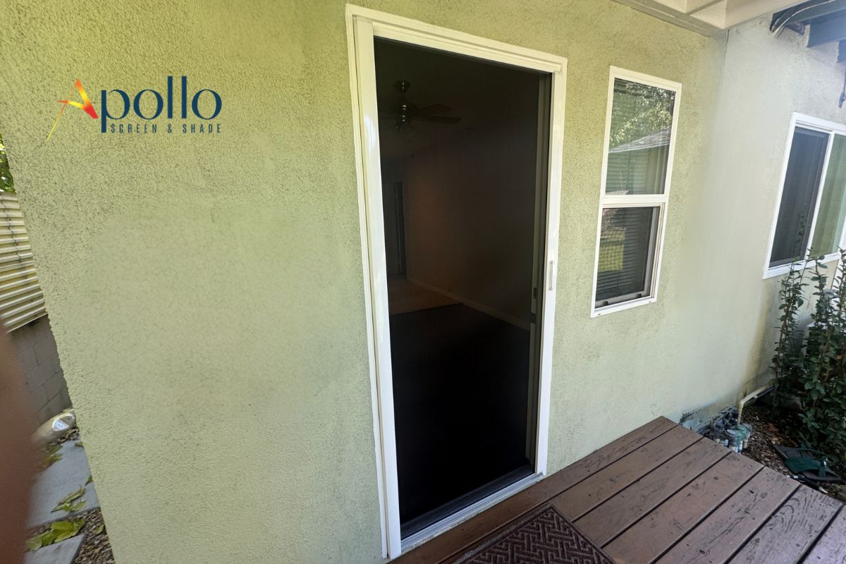 Apollo Single Retractable Screen Door A Simple Wish for Fresh Air.